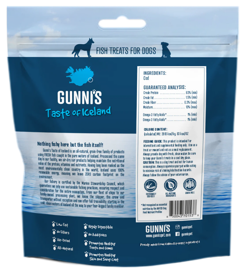 Gunni's Cod Baby Bites Dog Treats