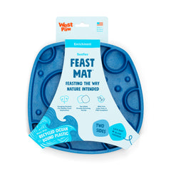 West Paw Feast Mat Bubbles Kelp