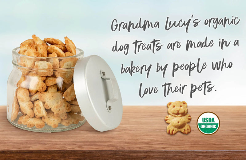 Grandma Lucy's Organic Oven Baked Dog Treats Pumpkin Pie Recipe Limited Edition