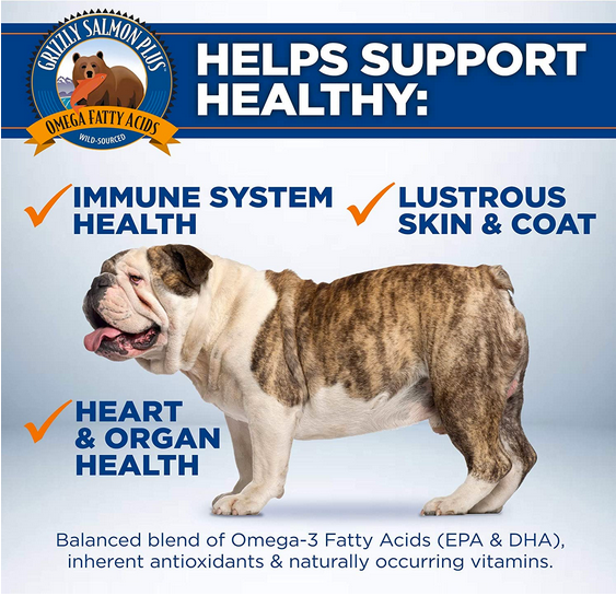Grizzly Salmon Oil for Dogs, 64 oz. 